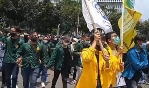 Buntut Presiden 3 Periode, Mahasiwa Gelar Aksi Menolak