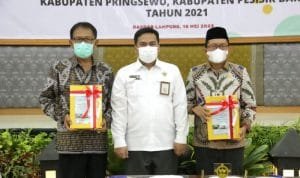 Pemkab Pesisir Barat Sabet Opini WTP Tiga Kali Berturut-turut