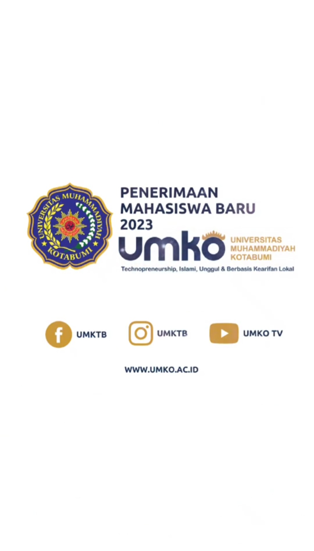 Penerimaan Mahasiswa Baru Universitas Muhammadiyah Kotabumi 2023 Dibuka ...