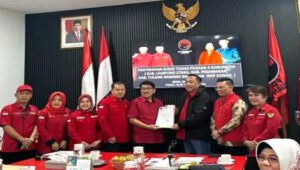 PDIP Resmi Tugaskan Hamartoni Jadi Calon Bupati Lampung Utara