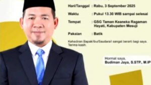 Besok, Bupati Elfianah Resmi Lantik Budiman Jaya sebagai Sekda Mesuji