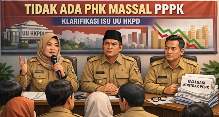 Ilustrasi PHK PPPK Lamsel kl