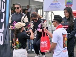 Drifter Perempuan Bersinar di IDS Sumatra 2026, Zita Anjani Beri Dukungan Langsung