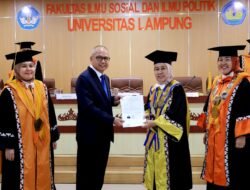 Sekda Tulang Bawang Ferli Yuledi Raih Gelar Doktor Unila, Angkat Model P4GN Berbasis Kearifan Lokal