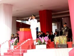 Bupati Qudrotul Ikhwan Pimpin Upacara HUT ke-81 RI di Tulang Bawang, Lanjutkan Launching Bank Sampah “Udang Manis”