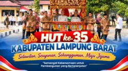 HUT ke-35, Lampung Barat Teguhkan Semangat “Maju Jejama”